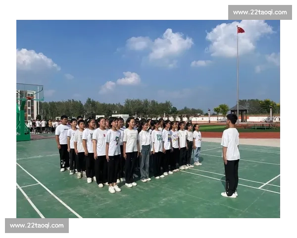 在整齐与协作中成长的队列比赛青春记忆校园精神与团队力量的生动呈现